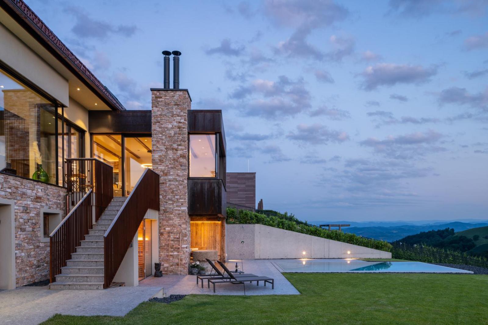 KOGELMAX Exclusive Vacation Home, Südsteiermark Leibnitz Exterior foto