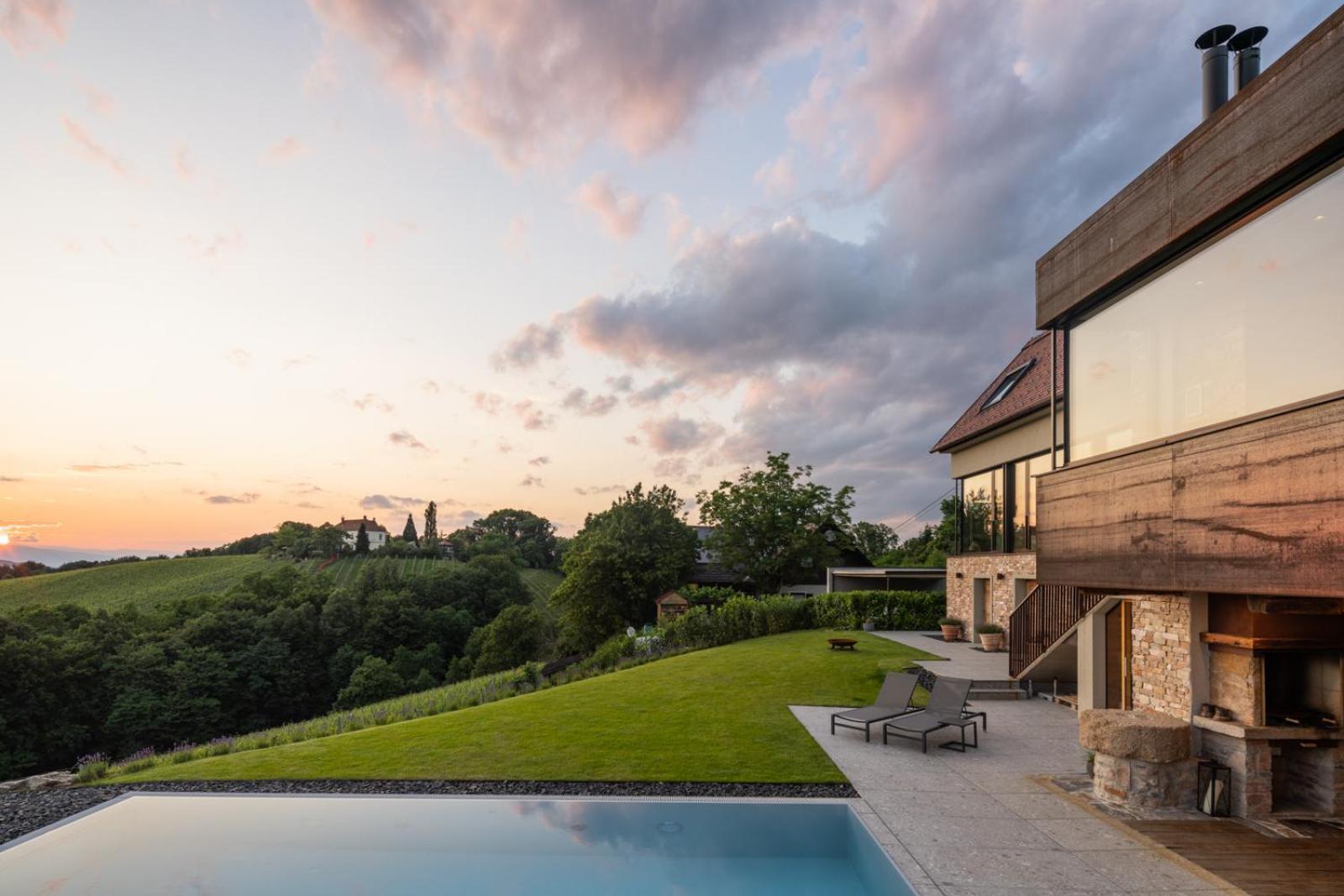 KOGELMAX Exclusive Vacation Home, Südsteiermark Leibnitz Exterior foto